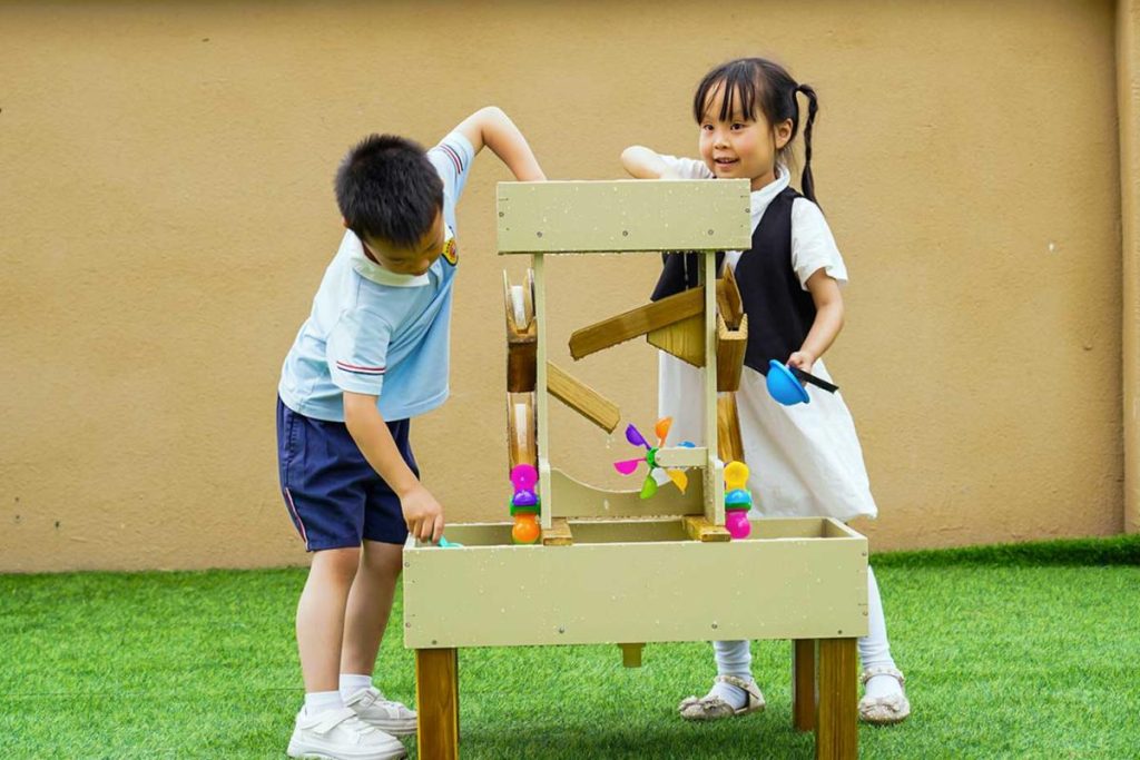 Outdoor Windmill Water Play Station