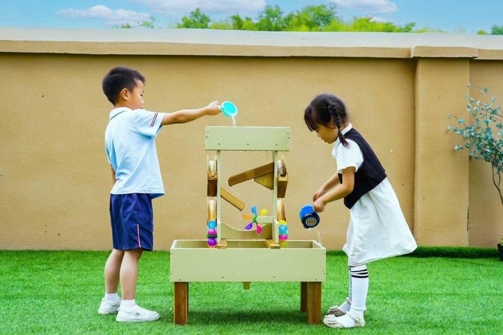 Outdoor Windmill Water Play Station