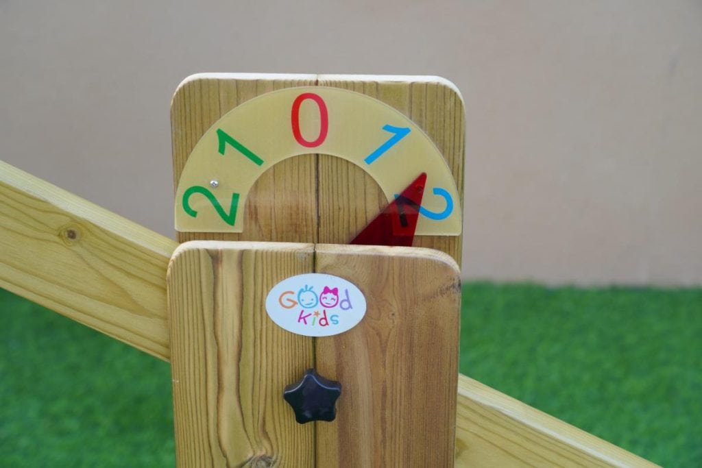 Outdoor Wooden Sand Balance Scale