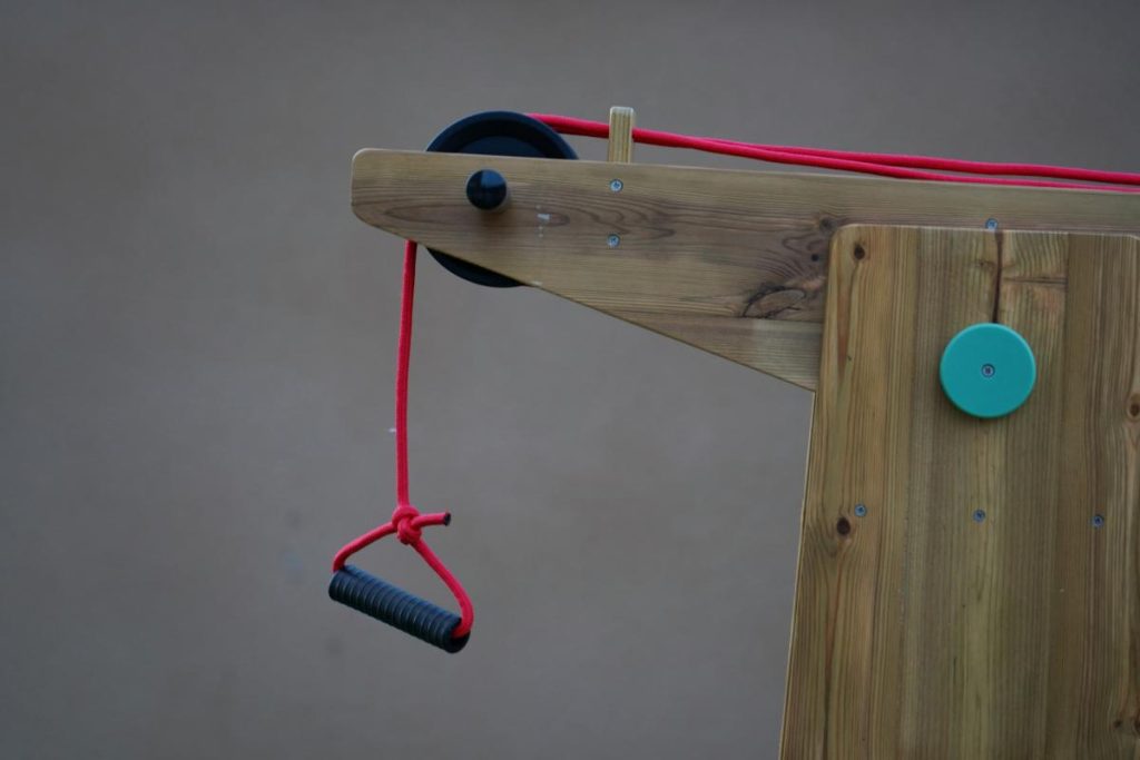 Outdoor Wooden Sand Crane for Children