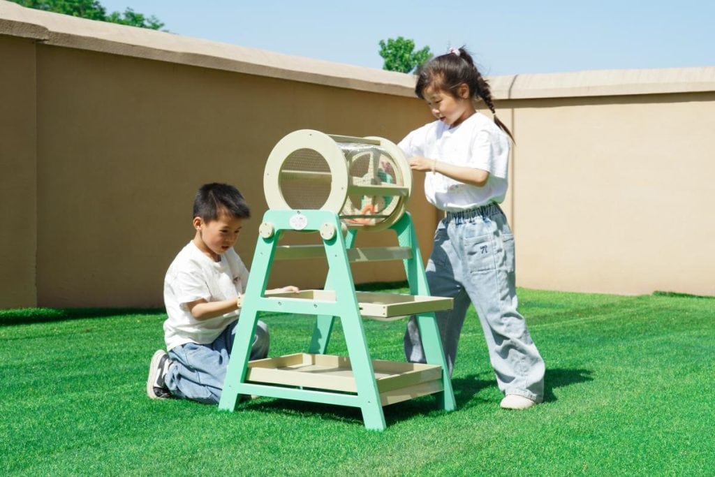 Outdoor Wooden Sand Mixer Play Station