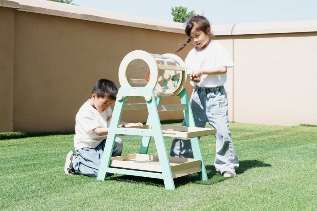 Outdoor Wooden Sand Mixer Play Station