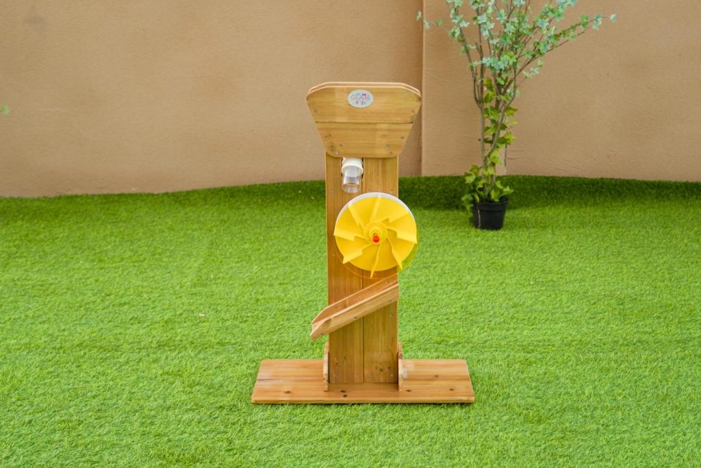 Outdoor Wooden Sand Wheel Play Station