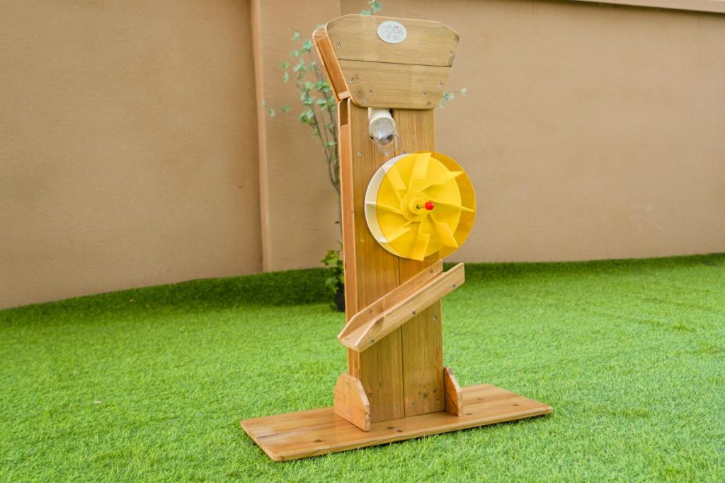 Outdoor Wooden Sand Wheel Play Station