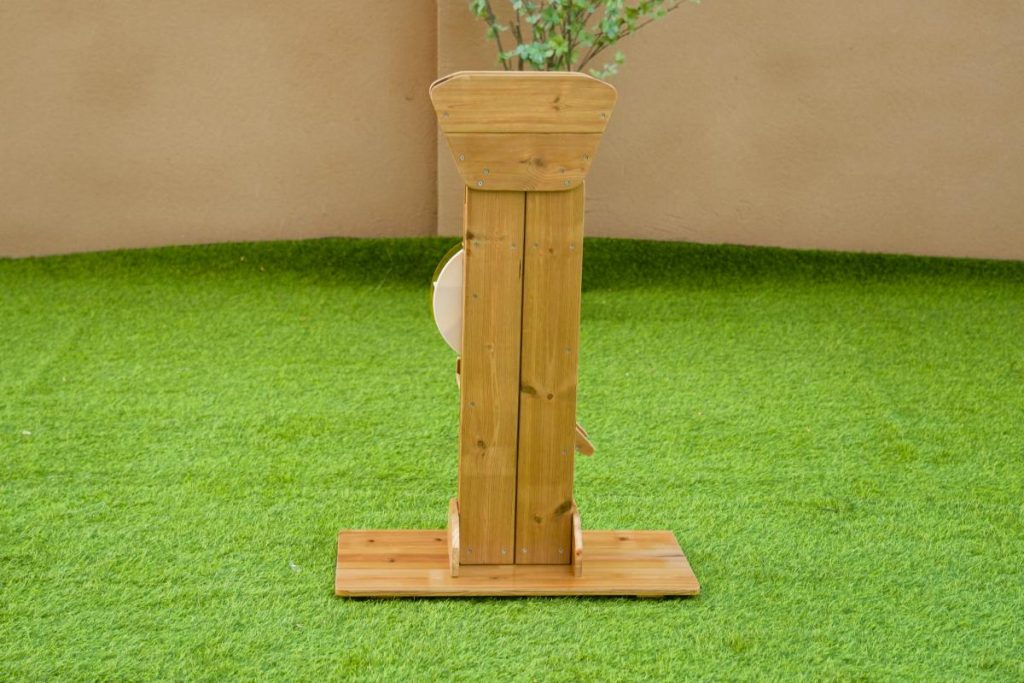 Outdoor Wooden Sand Wheel Play Station