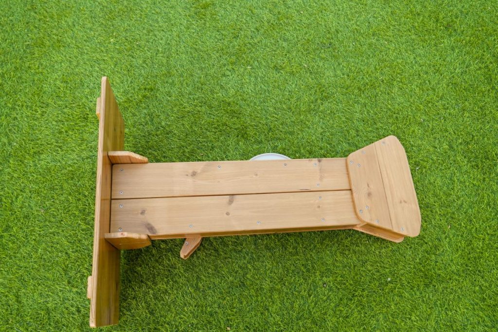 Outdoor Wooden Sand Wheel Play Station