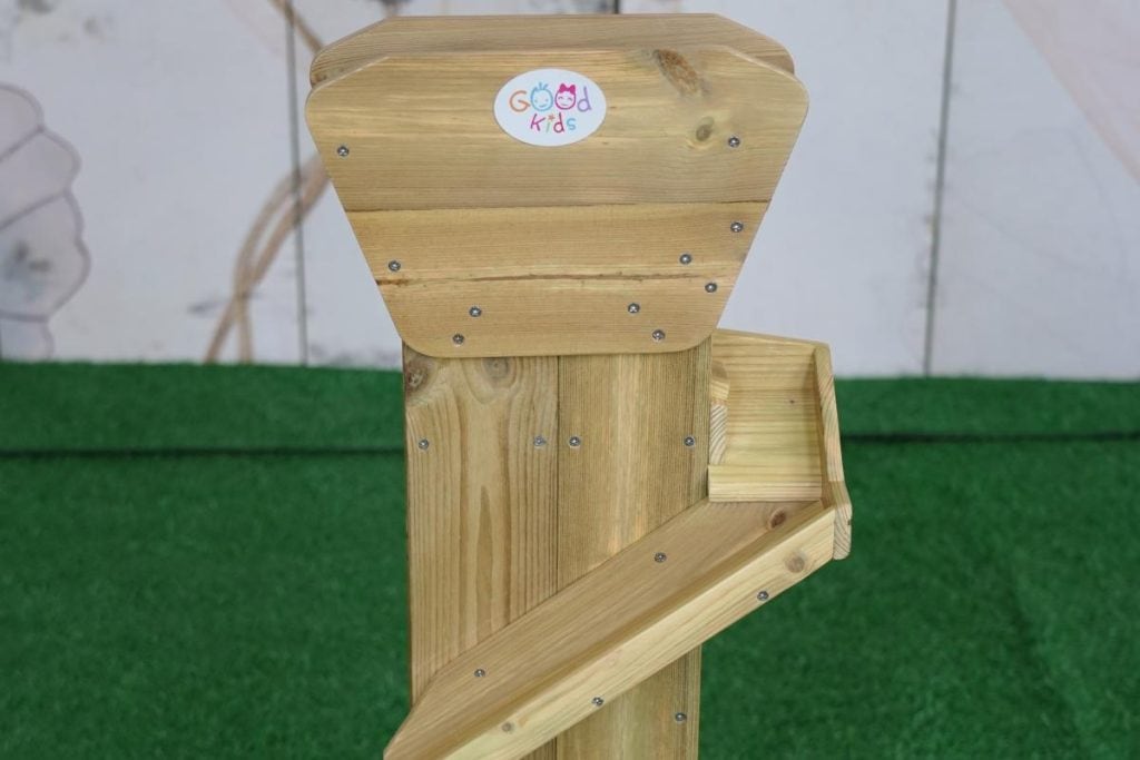 Outdoor Wooden Spiral Sand Play Station