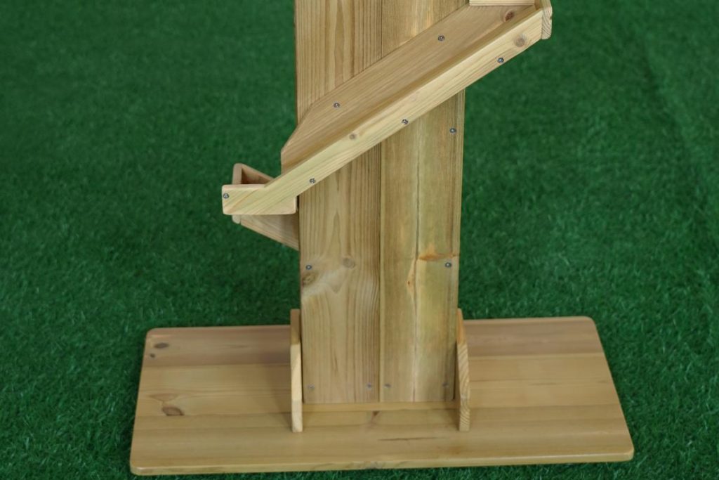 Outdoor Wooden Spiral Sand Play Station
