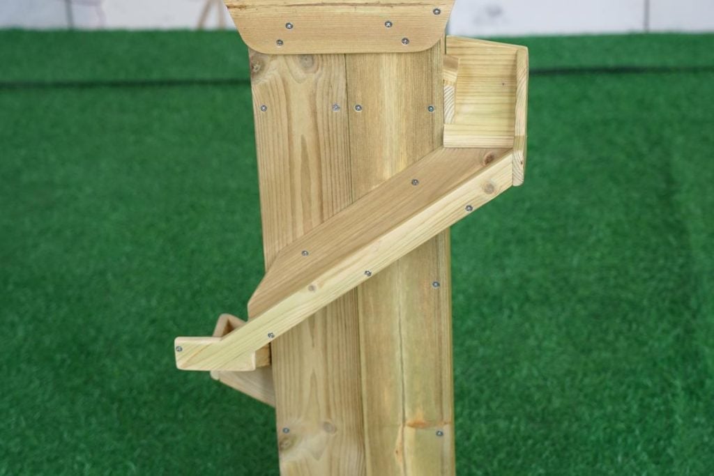 Outdoor Wooden Spiral Sand Play Station