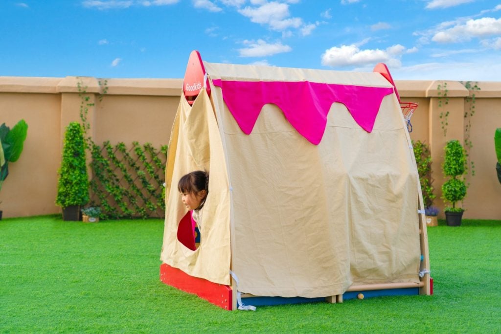 Rainbow Multi-Sided Toddler Climbing Frame