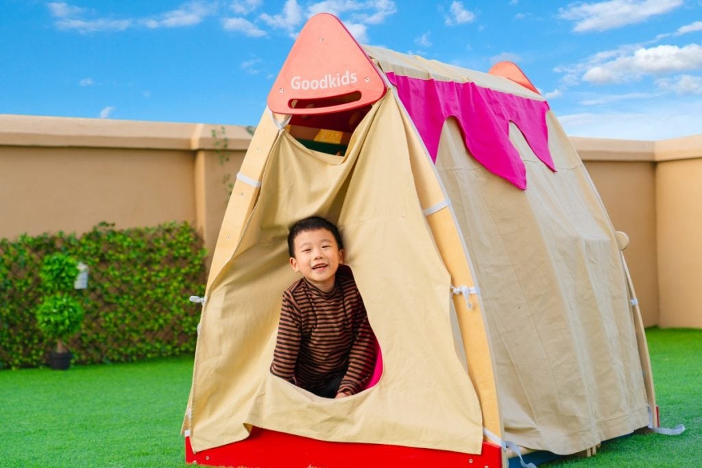 Rainbow Multi-Sided Toddler Climbing Frame
