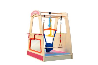 Super Bounce Sensory Swing Station for toddler sensory and gross motor play