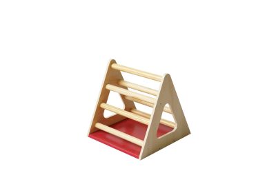 Wooden climbing cube for toddlers