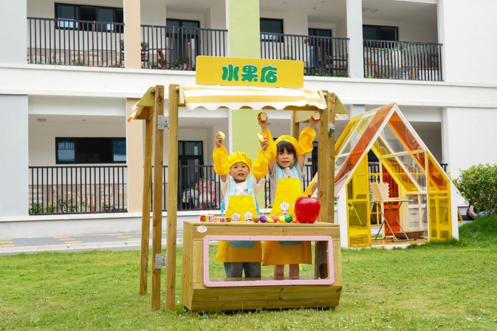 12-Piece Kids Pretend Grocery Market Set