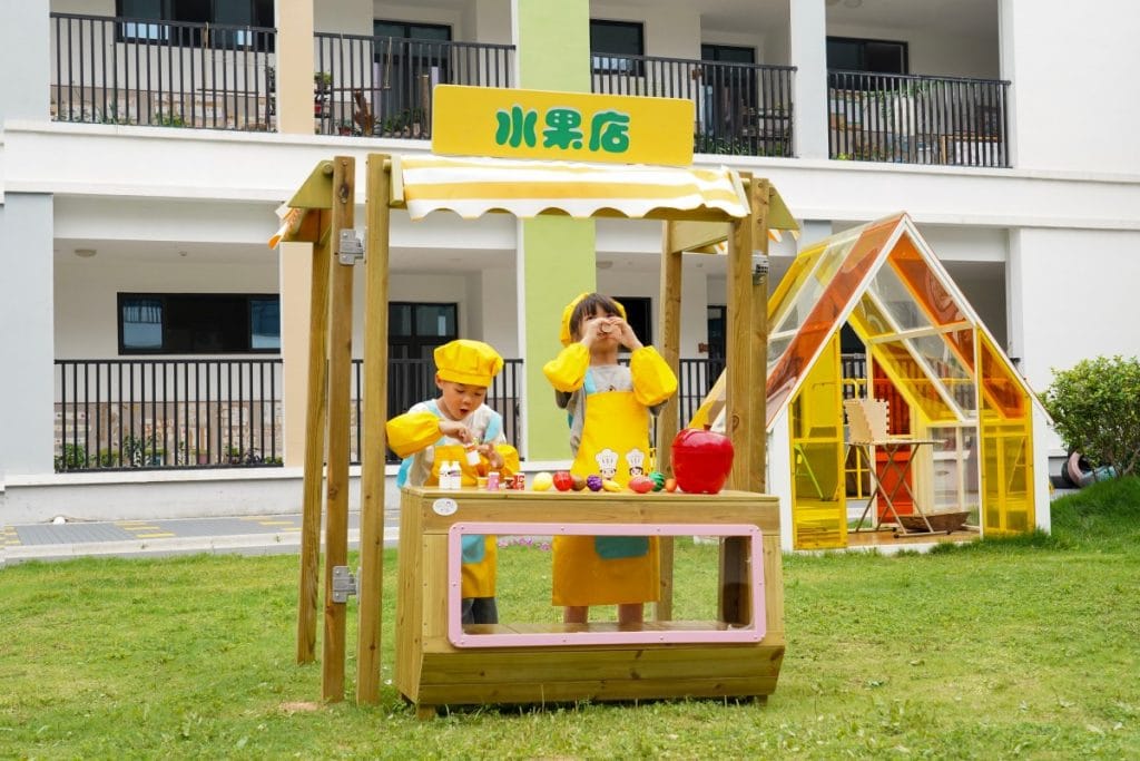 12-Piece Kids Pretend Grocery Market Set