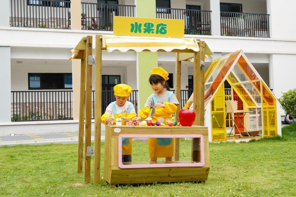 12-Piece Kids Pretend Grocery Market Set