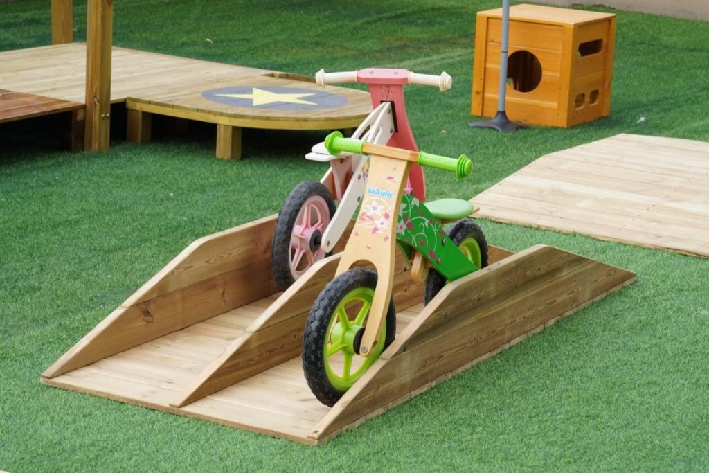 39-Piece Preschool Balance Bike Track & Traffic Play Set