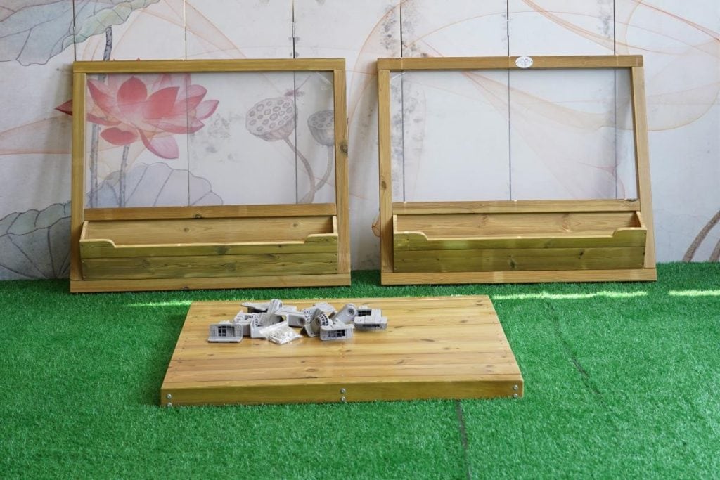 Double-Sided Outdoor Art Easel for Kids