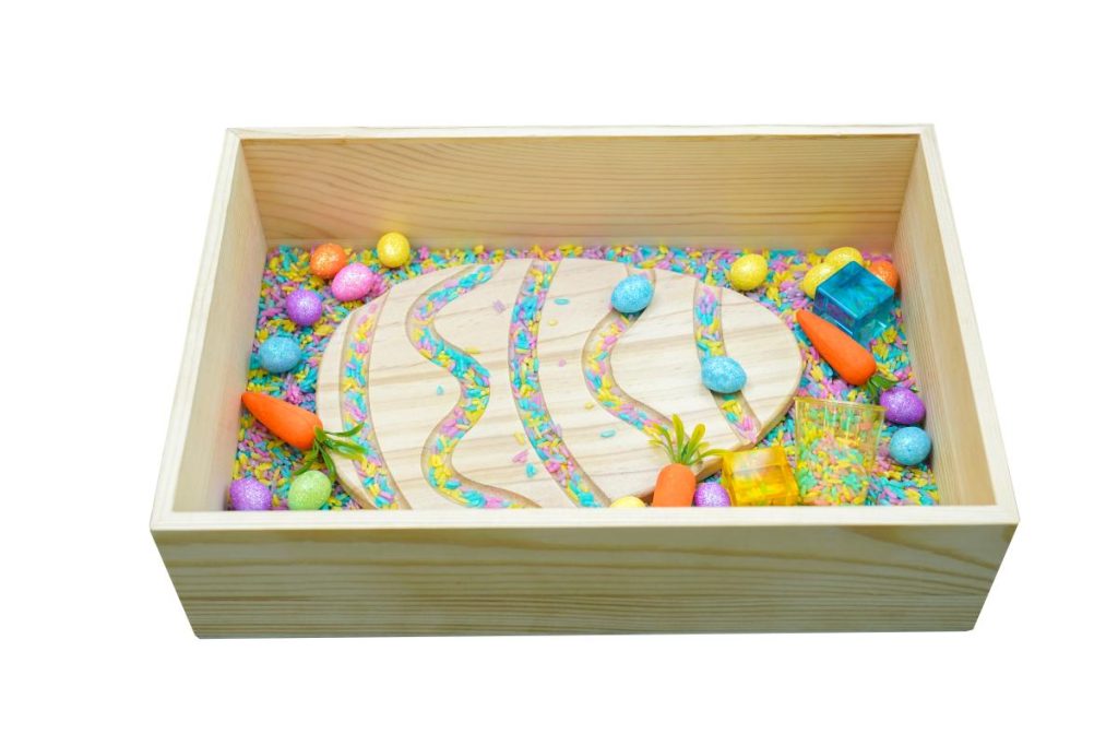 Easter Egg Sensory Box