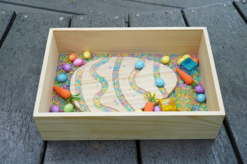 Easter Egg Sensory Box