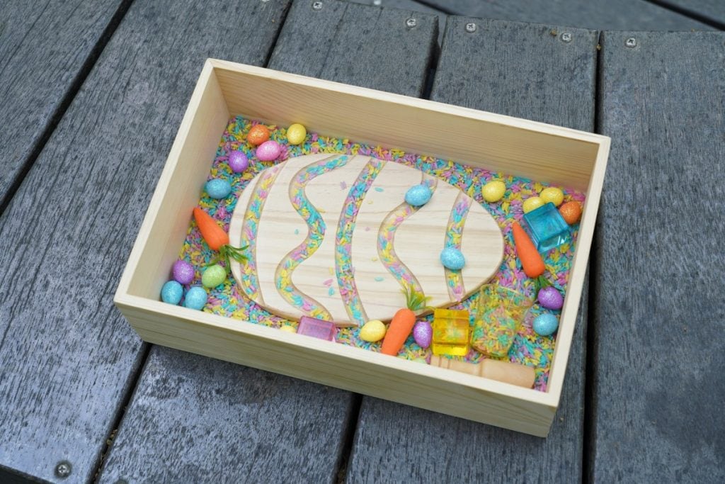 Easter Egg Sensory Box
