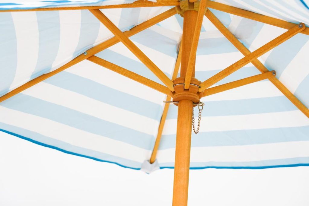 Kids Outdoor Picnic Table with Umbrella