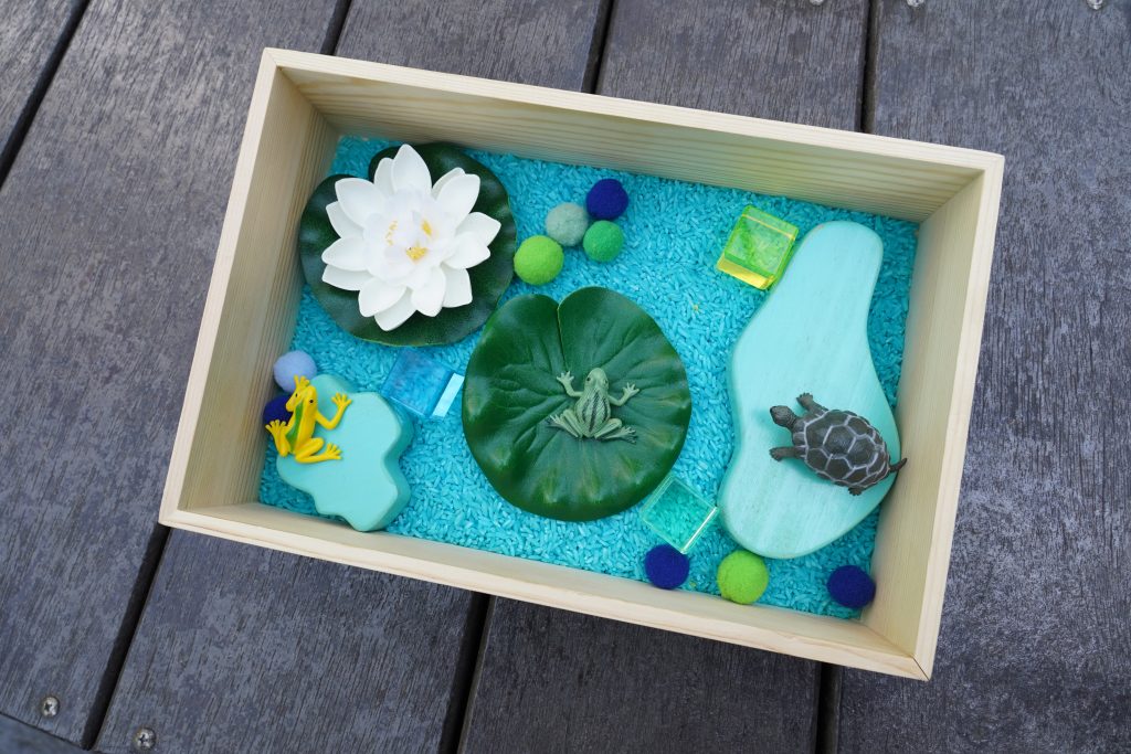 Lotus Pond Sensory Box