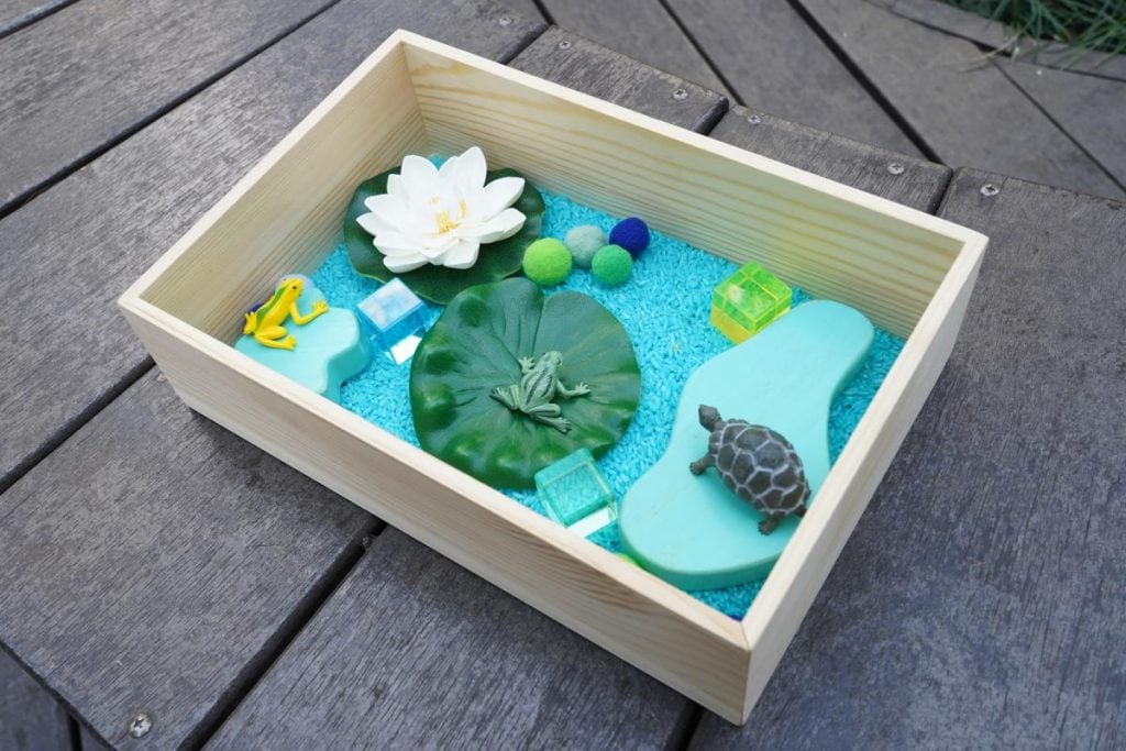 Lotus Pond Sensory Box