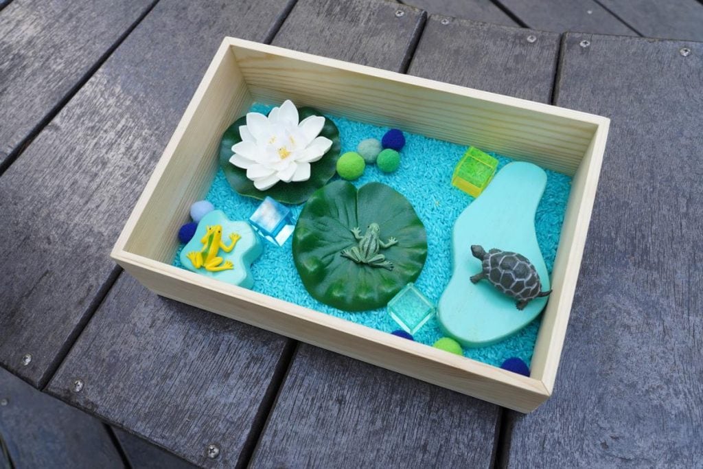Lotus Pond Sensory Box