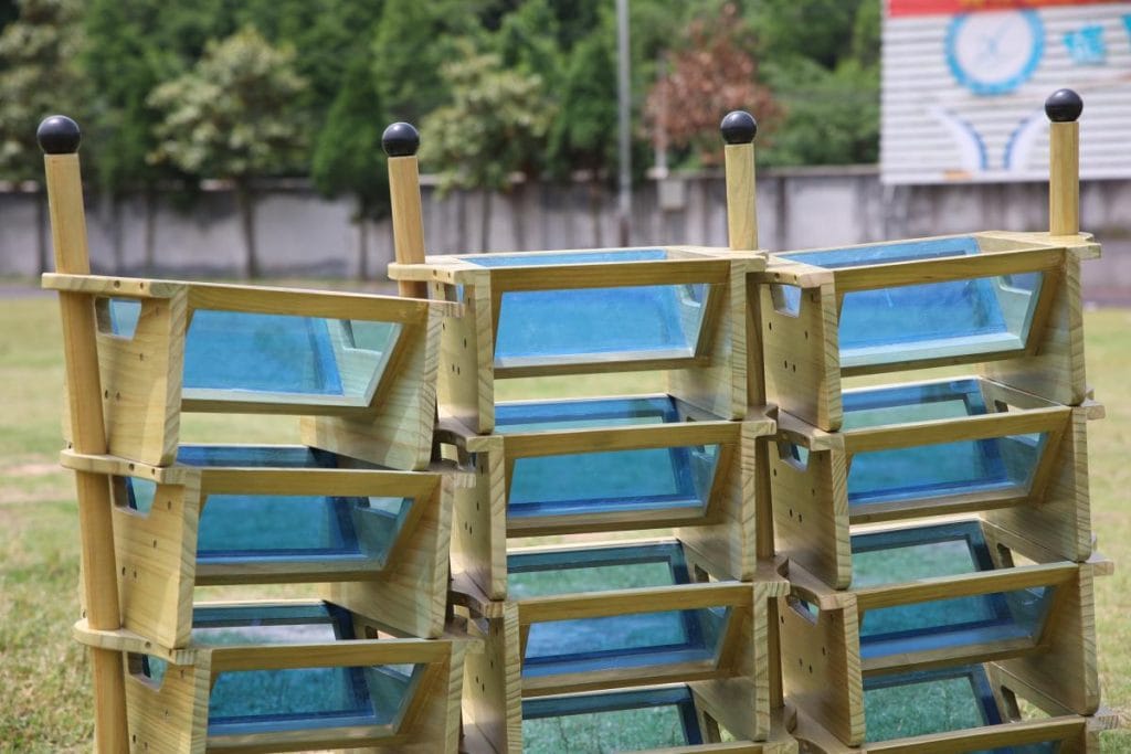 Modular Wooden Garden Planter for Kids