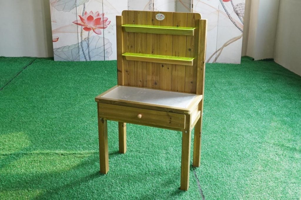Outdoor Kids Art Table with Storage