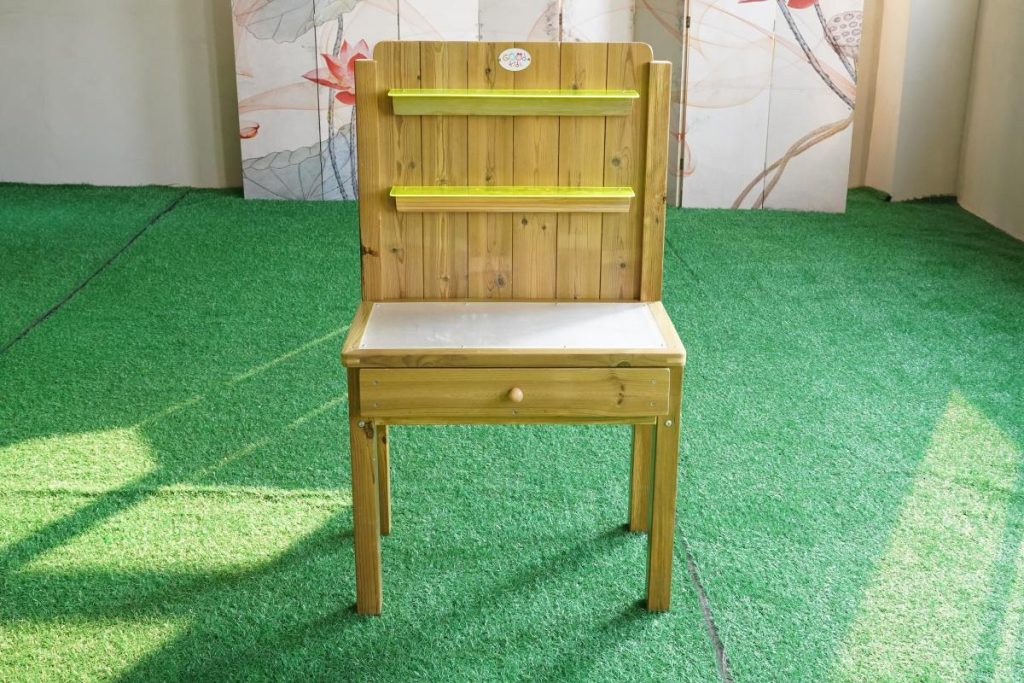Outdoor Kids Art Table with Storage