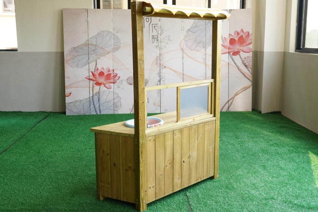 Outdoor Play Kitchen Workstation for Kids
