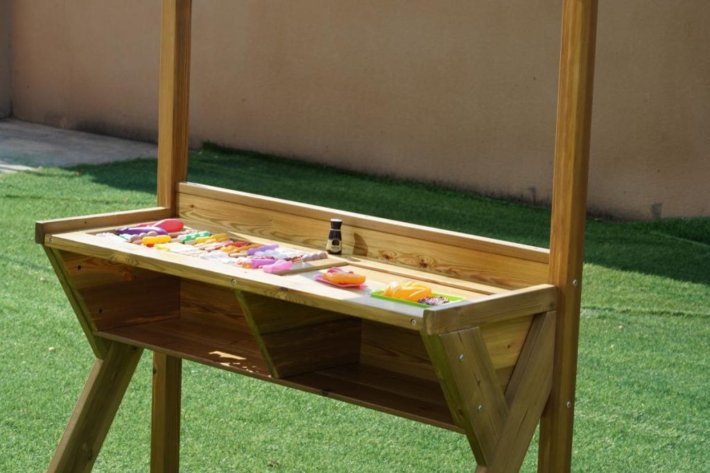 Outdoor Pretend BBQ Grill for Kids