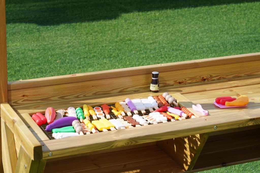 Outdoor Pretend BBQ Grill for Kids