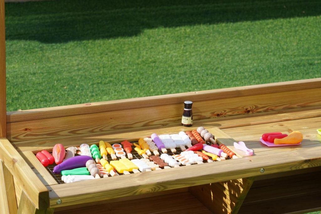Outdoor Pretend BBQ Grill for Kids