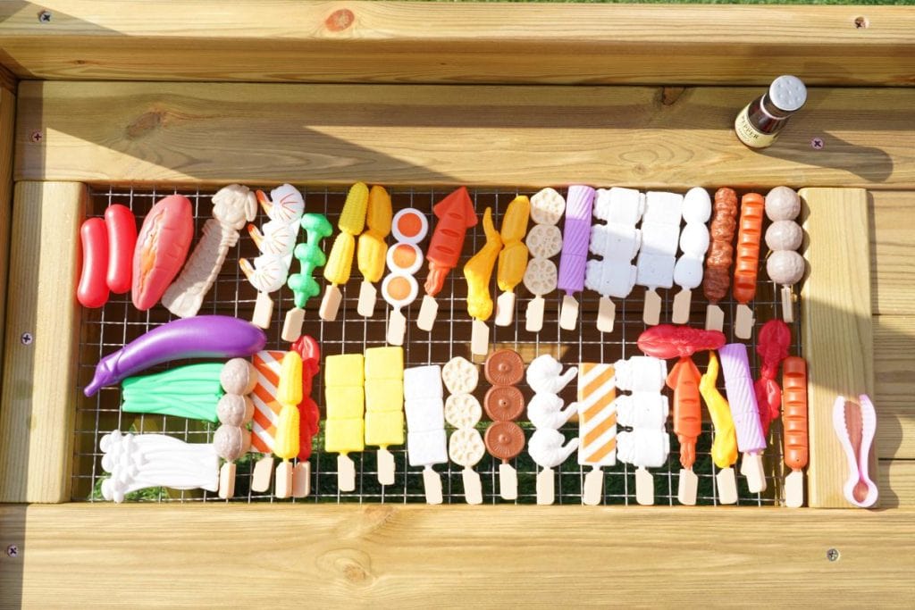 Outdoor Pretend BBQ Grill for Kids
