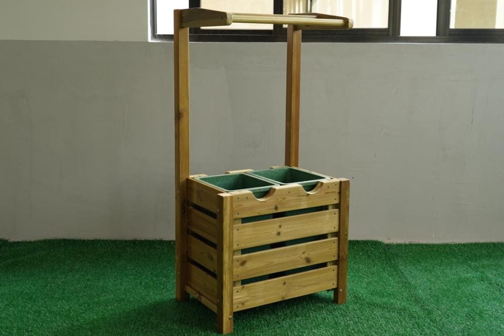 Outdoor Recycling Station for Kids