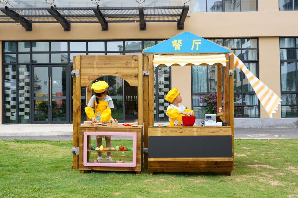 9-Piece Preschool Pretend Play Restaurant Set