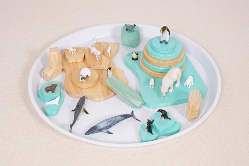 Small World Play Scene Sets-Polar