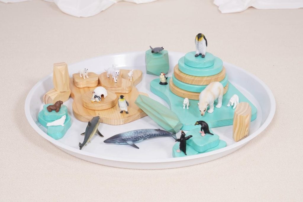 Small World Play Scene Sets-Polar