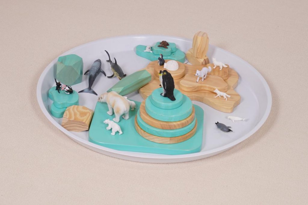 Small World Play Scene Sets-Polar