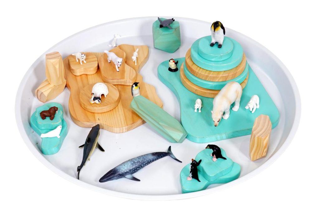 Small World Play Scene Sets-Polar