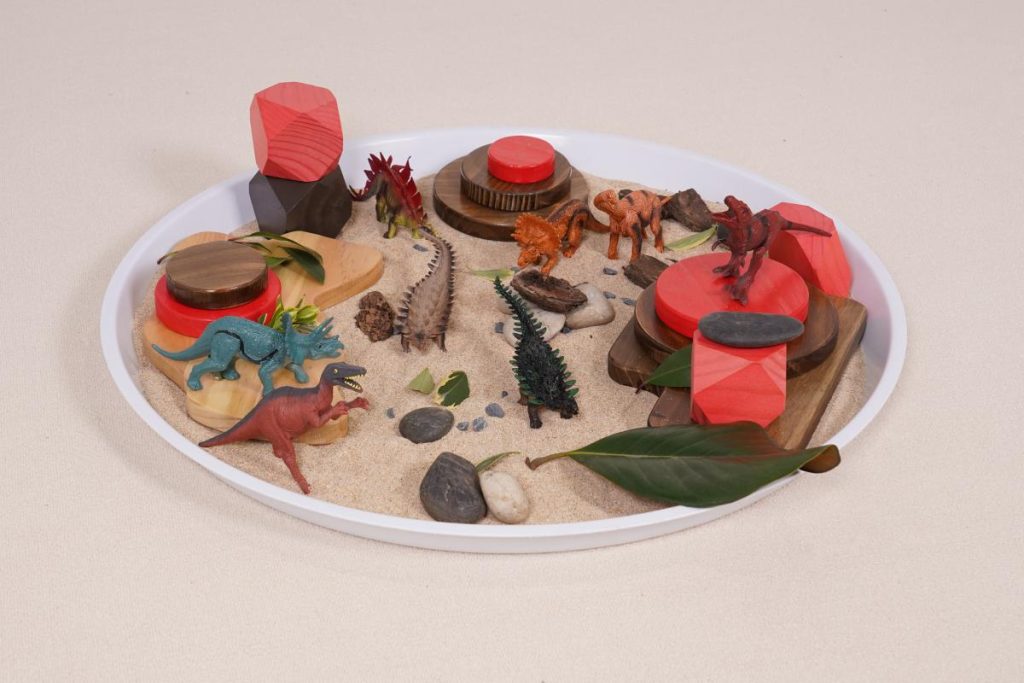 Small World Play Set-Dinosaur Desert
