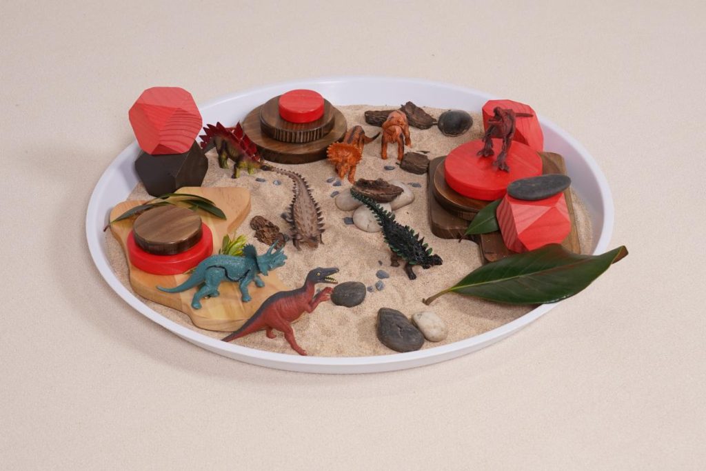 Small World Play Set-Dinosaur Desert