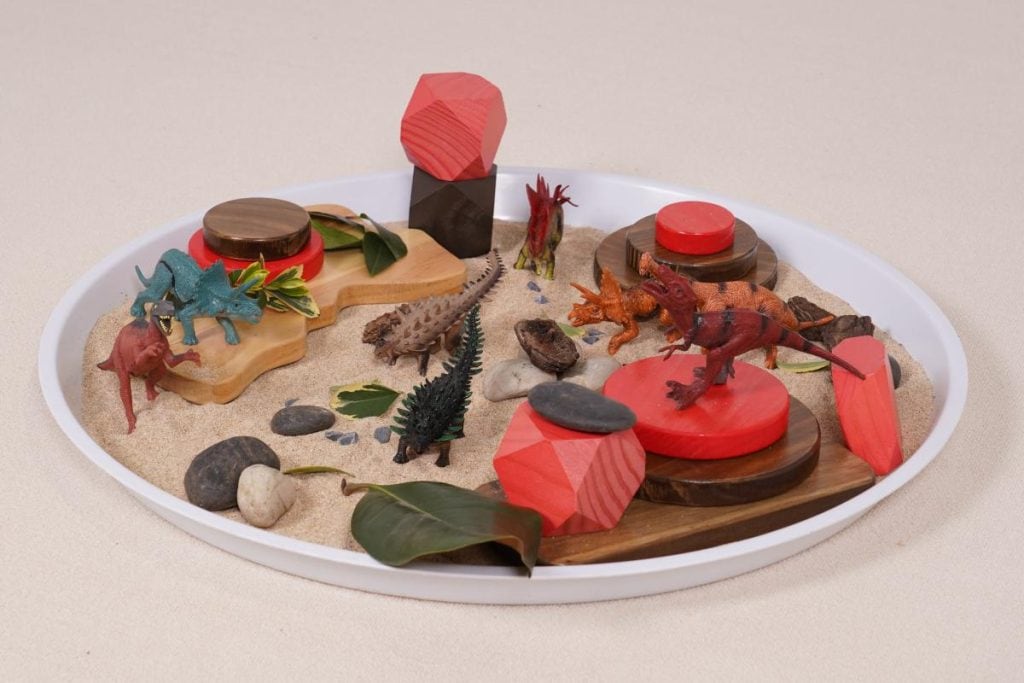 Small World Play Set-Dinosaur Desert