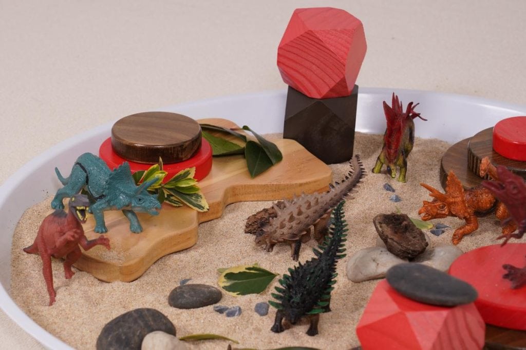 Small World Play Set-Dinosaur Desert