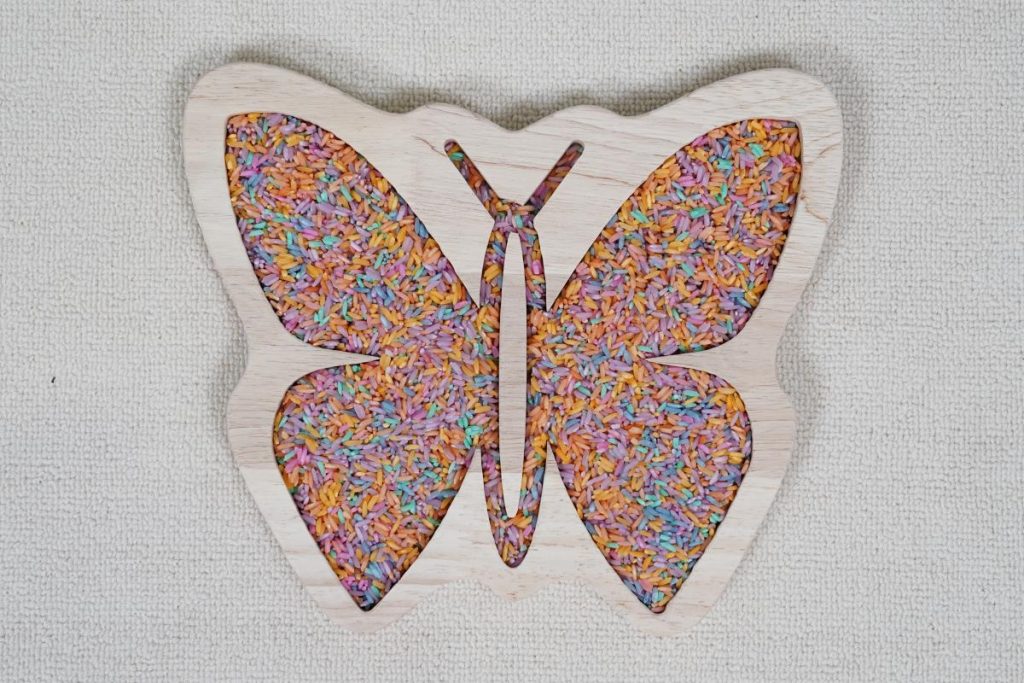 Small World Sensory Play Tray-Butterfly