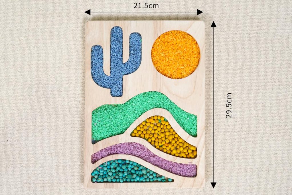Small World Sensory Play Tray-Desert Landscape