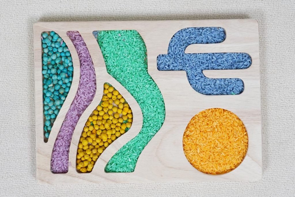 Small World Sensory Play Tray-Desert Landscape